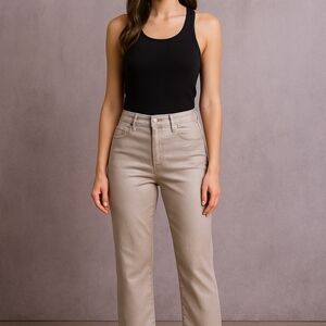 Chico's Women's Gold Lame Jeans